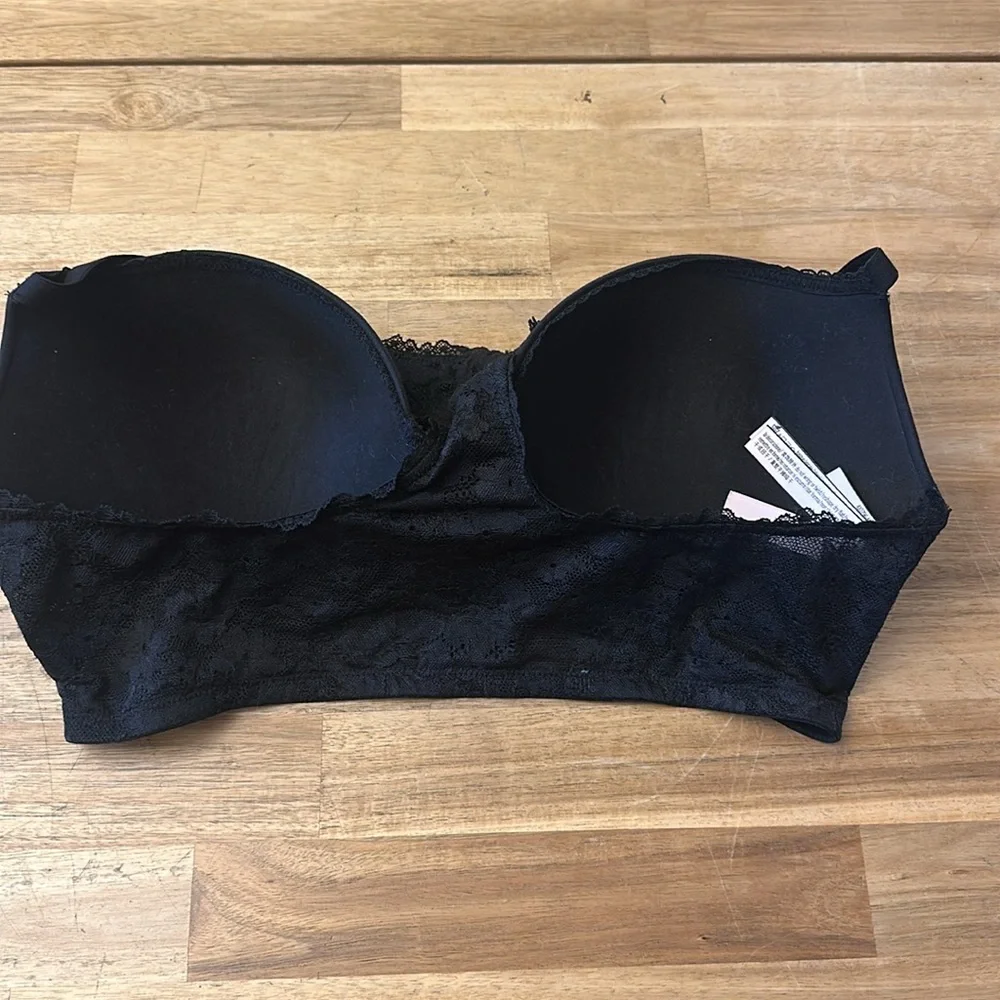 VICTORIAS SECRET  Body push up racerback front closure bra